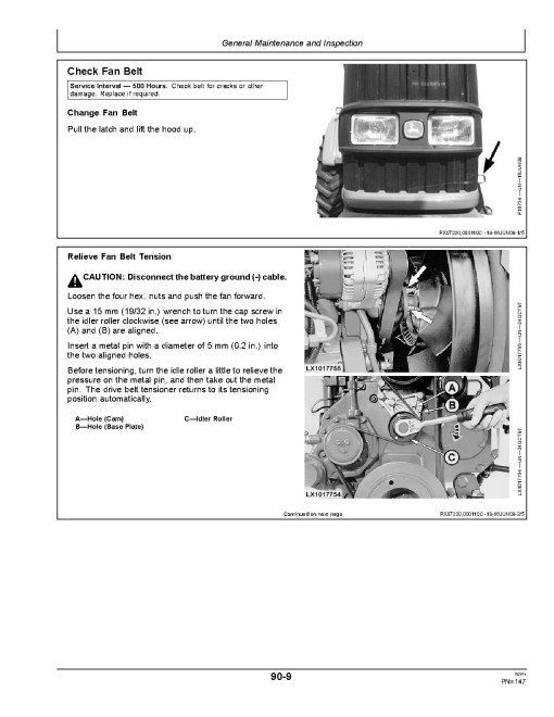 John Deere 7425, 7525 and 7525HC Tractors (MY2012) (Mexico) Operators Manual (OML217016)