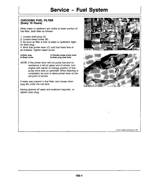 John Deere 2355 and 2555 Tractors (SN: up to 729999L, North America) Operators Manual (OML57751)