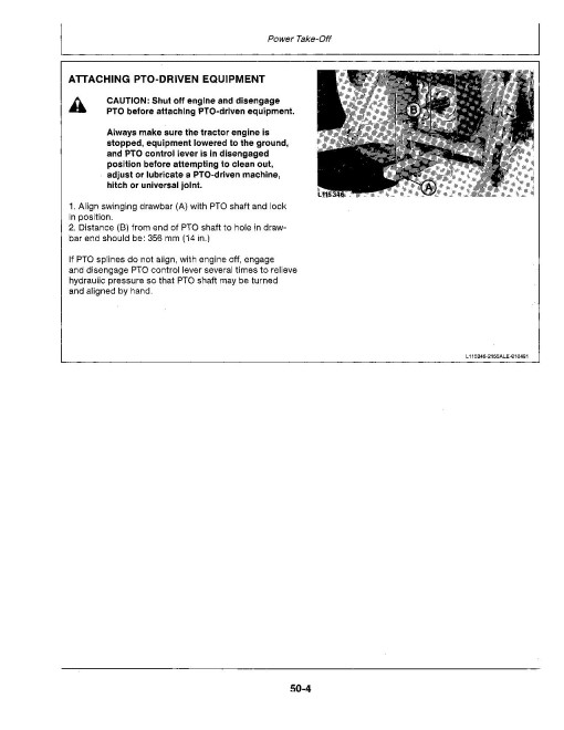 John Deere 2155 and 2355N Tractors (SN: from 735000L, North America) Operators Manual (OML64481)