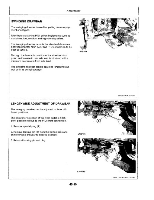 John Deere 2755 and 2855N Tractors (SN: from 728000, North America) Operators Manual (OML64485)