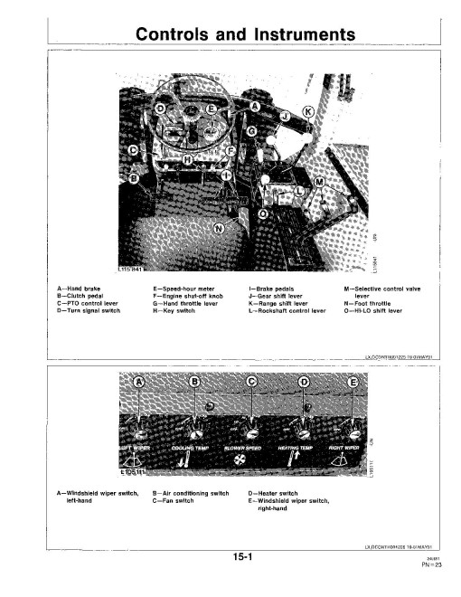 John Deere 3055 and 3255 Tractors (North America) Operators Manual (OML64489)