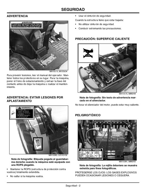 John Deere 4010 Compact Utility Tractors (North America) Operators Manual (OMLVU13325)