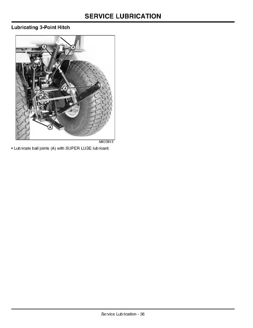 John Deere 2520 Compact Utility Tractors (SN: 106001 - 480000, Europe) Operators Manual (OMLVU18920)