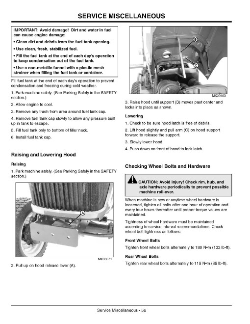 John Deere 2520 Compact Utility Tractors (SN: 106001 - 480000, Europe) Operators Manual (OMLVU18920)