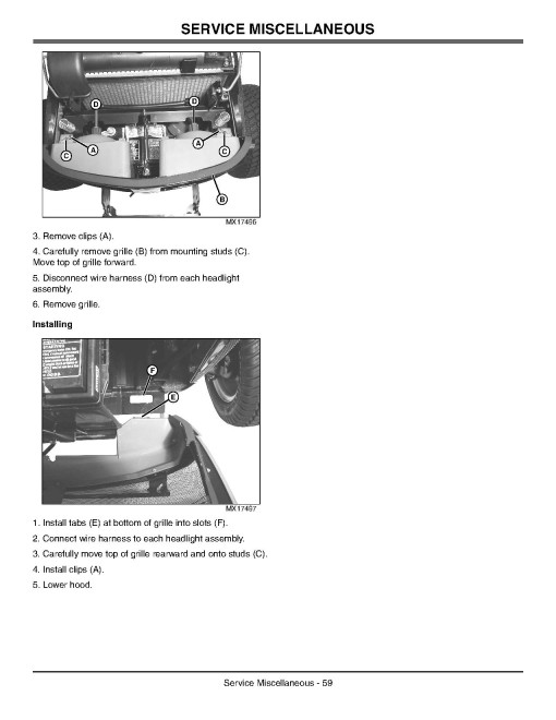 John Deere 2210 Compact Utility Tractors (SN: from 110001, North America) Operators Manual (OMLVU21139)