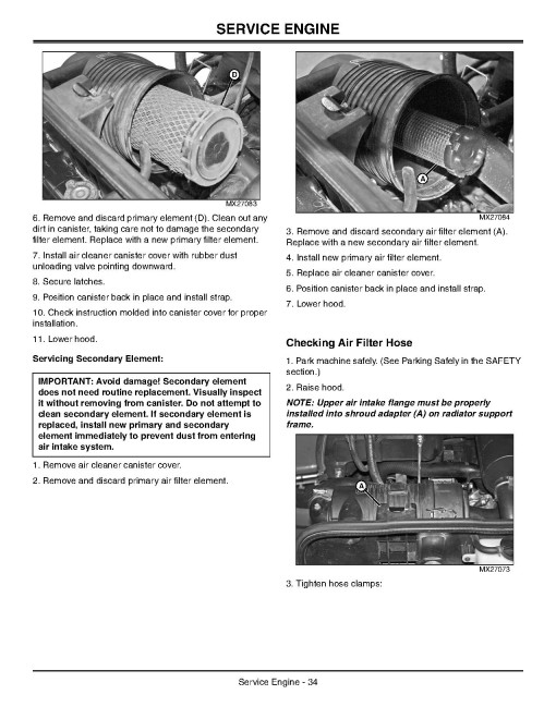 John Deere 3036E Compact Utility Tractors (SN: 010001 - 301619, Europe) Operators Manual (OMLVU22979)