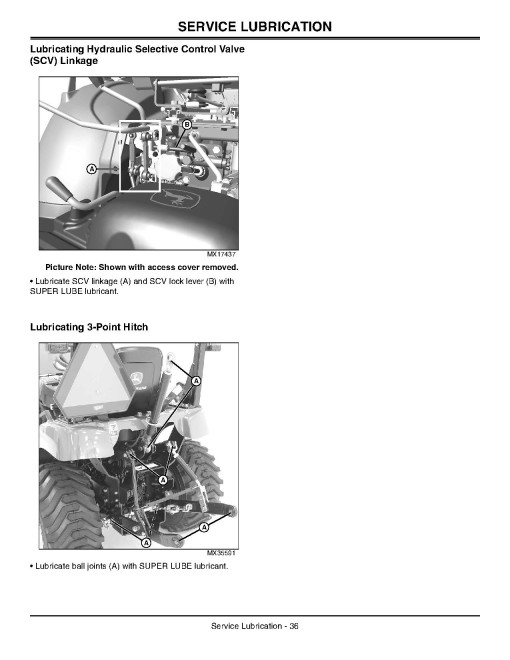 John Deere 2305 Compact Utility Tractors (SN: from 120001, Australia) Operators Manual (OMLVU23227)