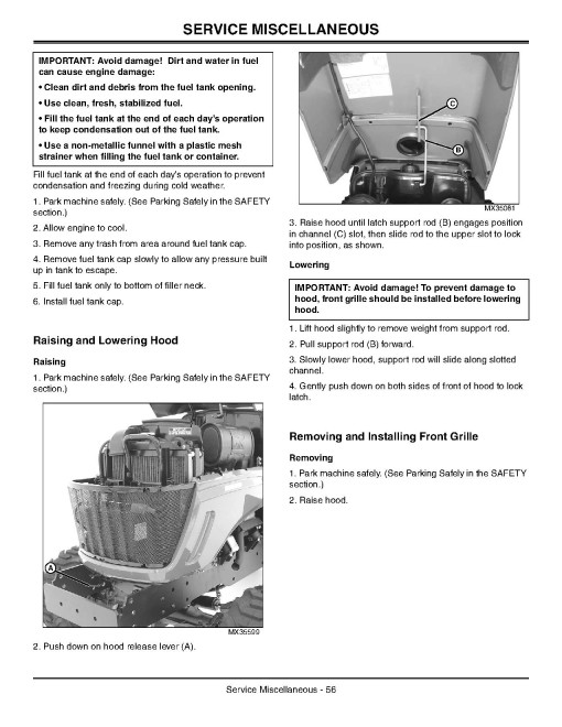 John Deere 2305 Compact Utility Tractors (SN: from 120001, Australia) Operators Manual (OMLVU23227)