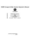 John Deere 1026R Compact Utility Tractors (SN: from 310000, Europe) Operators Manual (OMLVU25864)