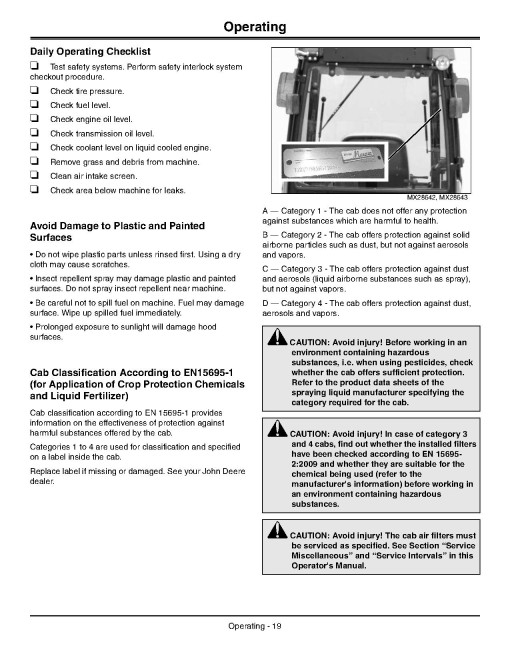 John Deere 2520 Compact Utility Tractors (SN: from 480001, Europe) Operators Manual (OMLVU26091)