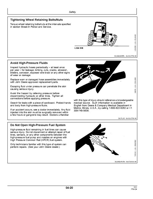 John Deere 2025R, 2027R and 2032R Compact Utility Tractors (from Sep.2015, Europe) Operators Manual (OMLVU26876)