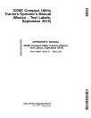 John Deere 3036E Compact Utility Tractors (SN: from 610000, Mexico) Operators Manual (OMLVU28673)