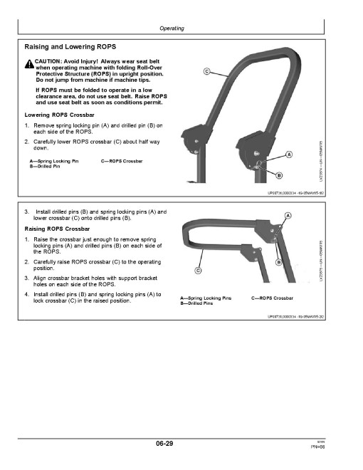 John Deere 1026R Compact Utility Tractors (from MY2015, Europe) Operators Manual (OMLVU31725)