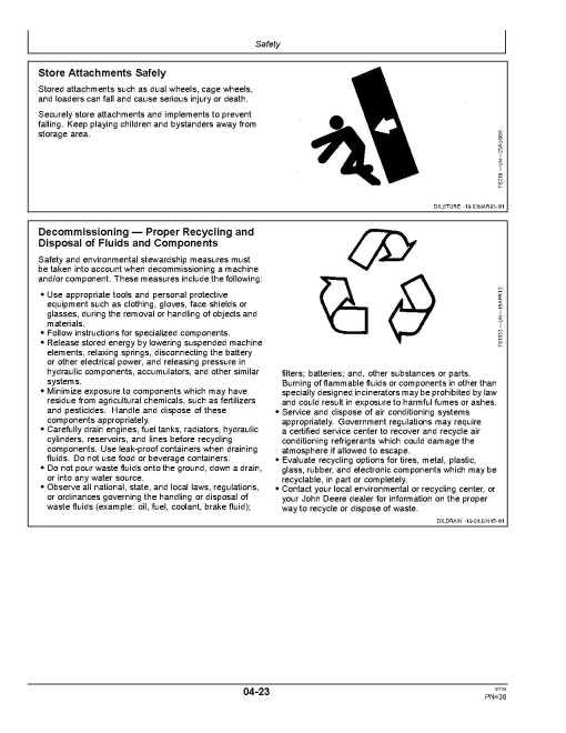 John Deere 3025E (SN:100001-) and 3032E, 3038E (SN:710001-) Compact Utility Tractors (N.America) Operators Manual (OMLVU31846)