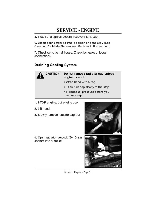 John Deere F911 Front Mowers (SN: 100001 - 150000) (North America) Operators Manual (OMM111479)