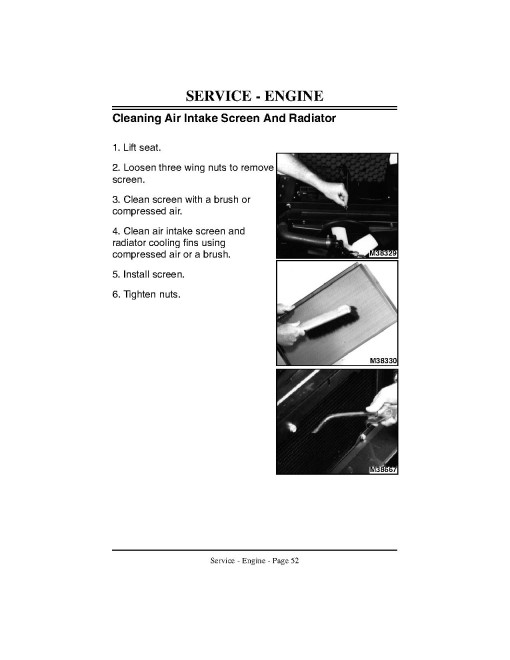 John Deere F925 (SN: 010001 - 130270) and F935 (SN: 010001 - 131200) Front Mowers (Export Edition) Operators Manual (OMM117815)