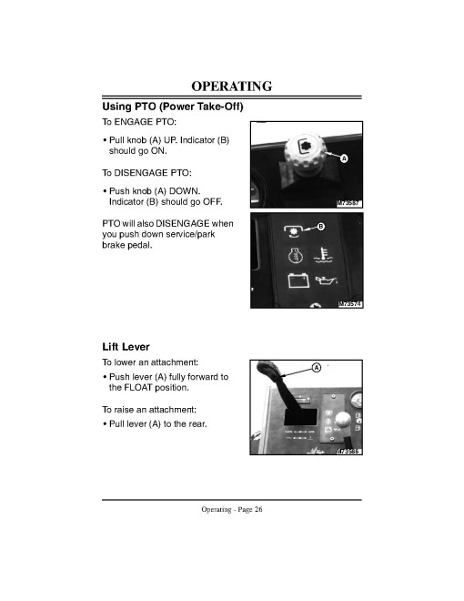 John Deere F1145 Front Mowers (SN: from 140001) (Export Edition) Operators Manual (OMM122715)