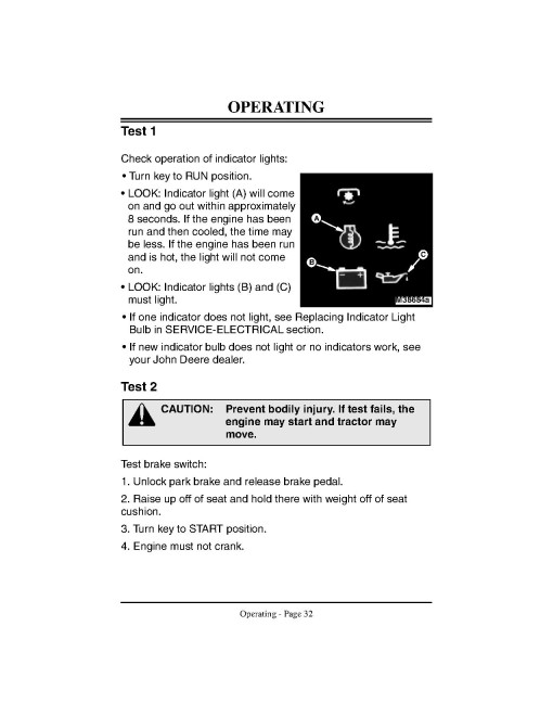 John Deere F925 and F935 Front Mowers (SN: 150001 - 190000) (North America) Operators Manual (OMM124509)