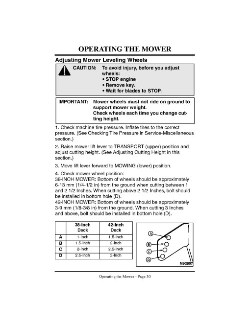 John Deere LT133, LT155 and LT166 Lawn Tractors (SN: 010001 - 045000) (Export Edition) Operators Manual (OMM135092)