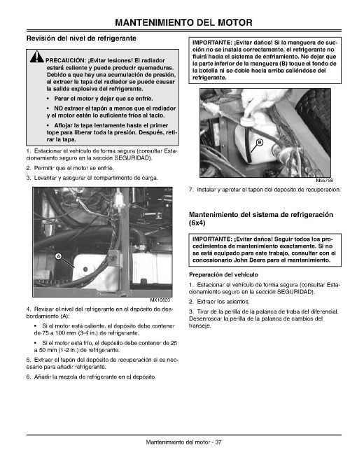 John Deere 4x2 (SN:039280-068204), 6x4 (SN:039289-068204) Gas Gator Utility Vehicles (North America) Operators Manual (OMM136969)