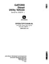 John Deere 6x4 Diesel Gator Utility Vehicles (SN: 008791 - 008806) (North America) Operators Manual (OMM136975)