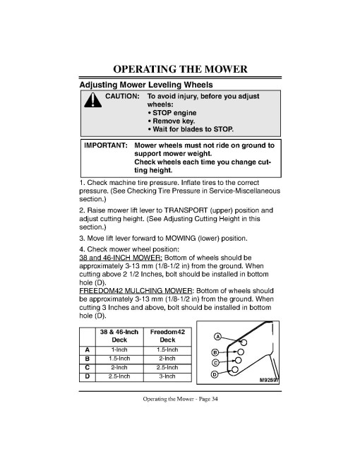 John Deere LT133, LT155 and LT166 Lawn Tractors (SN: 045001 - 125000) (Export Edition) Operators Manual (OMM137715)