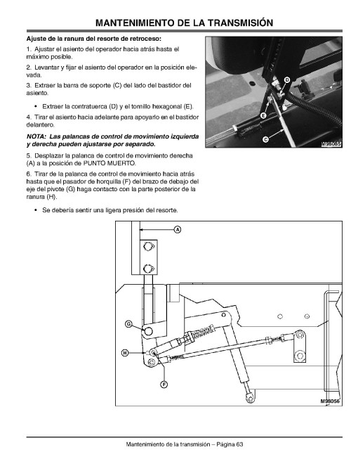 John Deere ZTrak M653, M655 and M665 Mid-Mount Zero-Turn Mowers (SN: from 010001) (North America) Operators Manual (OMM138801)