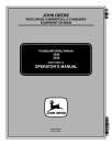 John Deere ProGator 2020 and 2030 Utility Vehicles (SN: 020001 - 034999) (Export Edition) Operators Manual (OMM144058)