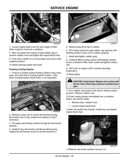John Deere 6x4 Diesel Gator Utility Vehicles (SN: 008807 - 068204) (North America) Operators Manual (OMM144180)
