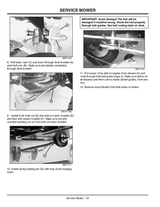 John Deere LT150 and LT160 Lawn Tractors (SN: 010001 - 035000) (North America) Operators Manual (OMM145864)
