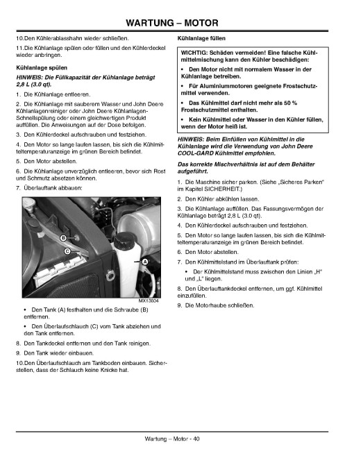John Deere X595 (SN: 010001-020224) Lawn Tractors (Export Edition) Operators Manual (OMM146859)
