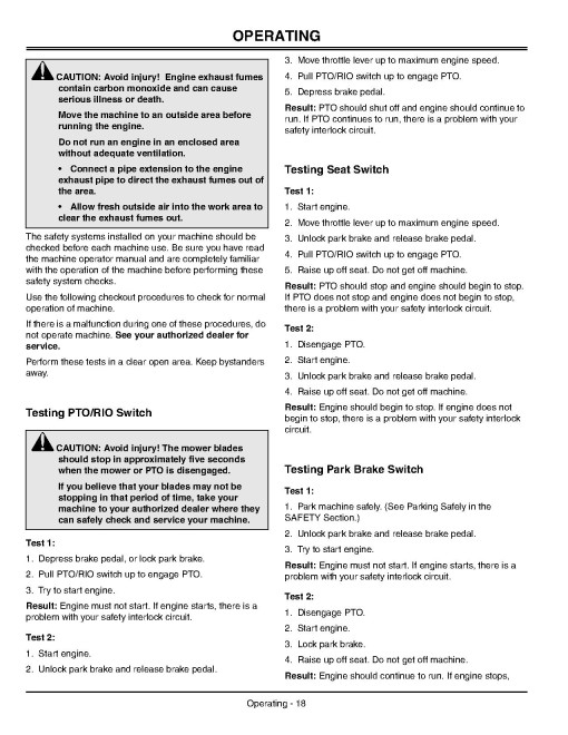 John Deere X495 (SN: 030001-039999) Lawn Tractors (North America) Operators Manual (OMM150219)