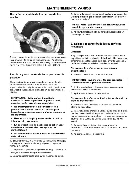 John Deere X495 (SN: 030001-039999) Lawn Tractors (Export Edition) Operators Manual (OMM150221)