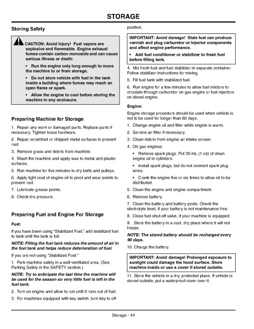 John Deere CS and CX Compact Series Gator Utility Vehicles (SN: 010001 - 040000) (North America) Operators Manual (OMM150904)