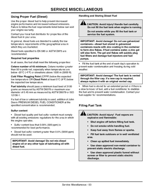 John Deere X495 and X595 (SN from 040000) Lawn Tractors (North America) Operators Manual (OMM151820)