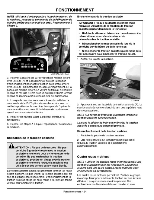 John Deere X495 and X595 (SN from 040000) Lawn Tractors (Export Edition) Operators Manual (OMM152609)