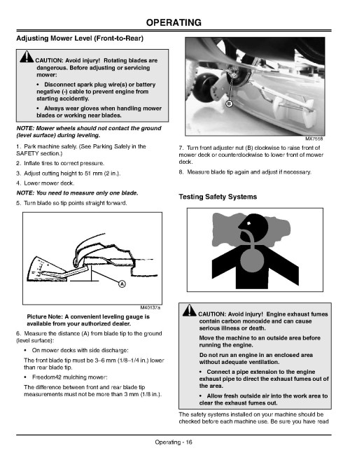 John Deere LT150, LT160 and LT180 Lawn Tractors (SN: from 035001) (North America) Operators Manual (OMM152793)
