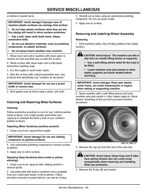 John Deere LT150, LT160 and LT180 Lawn Tractors (SN: from 035001) (North America) Operators Manual (OMM152793)