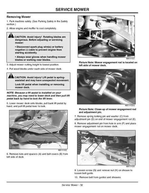 John Deere LTR180 Lawn Tractors (SN: from 010001) (North America) Operators Manual (OMM152797)
