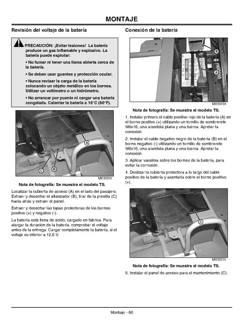 John Deere TH 6x4 Gas (SN:001001-008000), TS 6x4 Gas (SN:001001-030000) Gator Utility Vehicles (Export) Operators Manual (OMM153972)