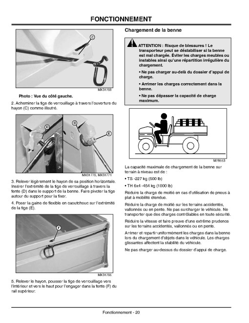 John Deere TH 6x4 Gas (SN:001001-008000), TS 6x4 Gas (SN:001001-030000) Gator Utility Vehicles (Export) Operators Manual (OMM153972)