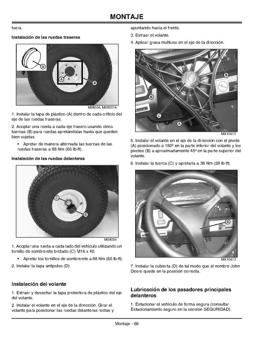 John Deere TE Electric Gator Utility Vehicles (SN: 001001 - 050000) (Export Edition) Operators Manual (OMM153975)