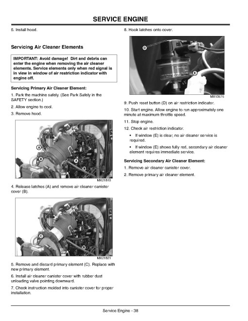 John Deere Ultimate Select Series X740, X744, X748 (SN: 010001-030000) Lawn Tractors (N.America) Operators Manual (OMM154033)
