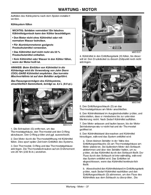 John Deere TH 6x4 Diesel Gator Utility Vehicles (SN: 001001 - 050000) (Export Edition) Operators Manual (OMM155603)