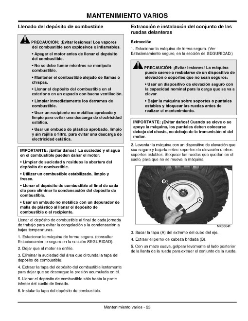 John Deere TH 6x4 Diesel Gator Utility Vehicles (SN: 001001 - 050000) (Export Edition) Operators Manual (OMM155603)