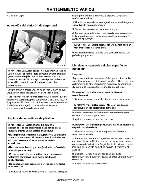 John Deere HPX 4x4 Diesel Gator Utility Vehicles (SN: 060001 - 080000) (Export Edition) Operators Manual (OMM157872)