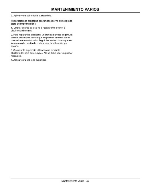 John Deere TX Gator Utility Vehicles (SN: 030001 - 050000) (Export Edition) Operators Manual (OMM158209)