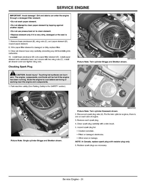 John Deere EZTrak Z225, Z245, Z425, Z445 and Z465 (SN: 060001-080000) Zero-Turn Mowers (North America) Operators Manual (OMM158820)