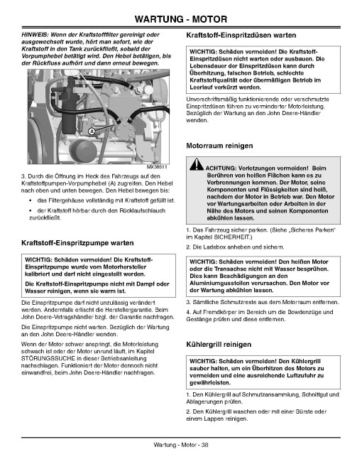 John Deere XUV850D Gator Utility Vehicles (SN: 020001 - 079999) (Export Edition) Operators Manual (OMM158860)