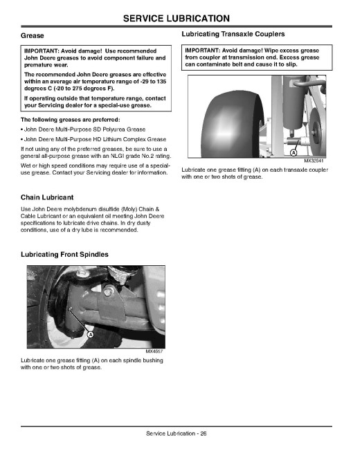 John Deere TS 4x2 Gator Utility Vehicles (SN: 050001 - 070000) (North America) Operators Manual (OMM159423)